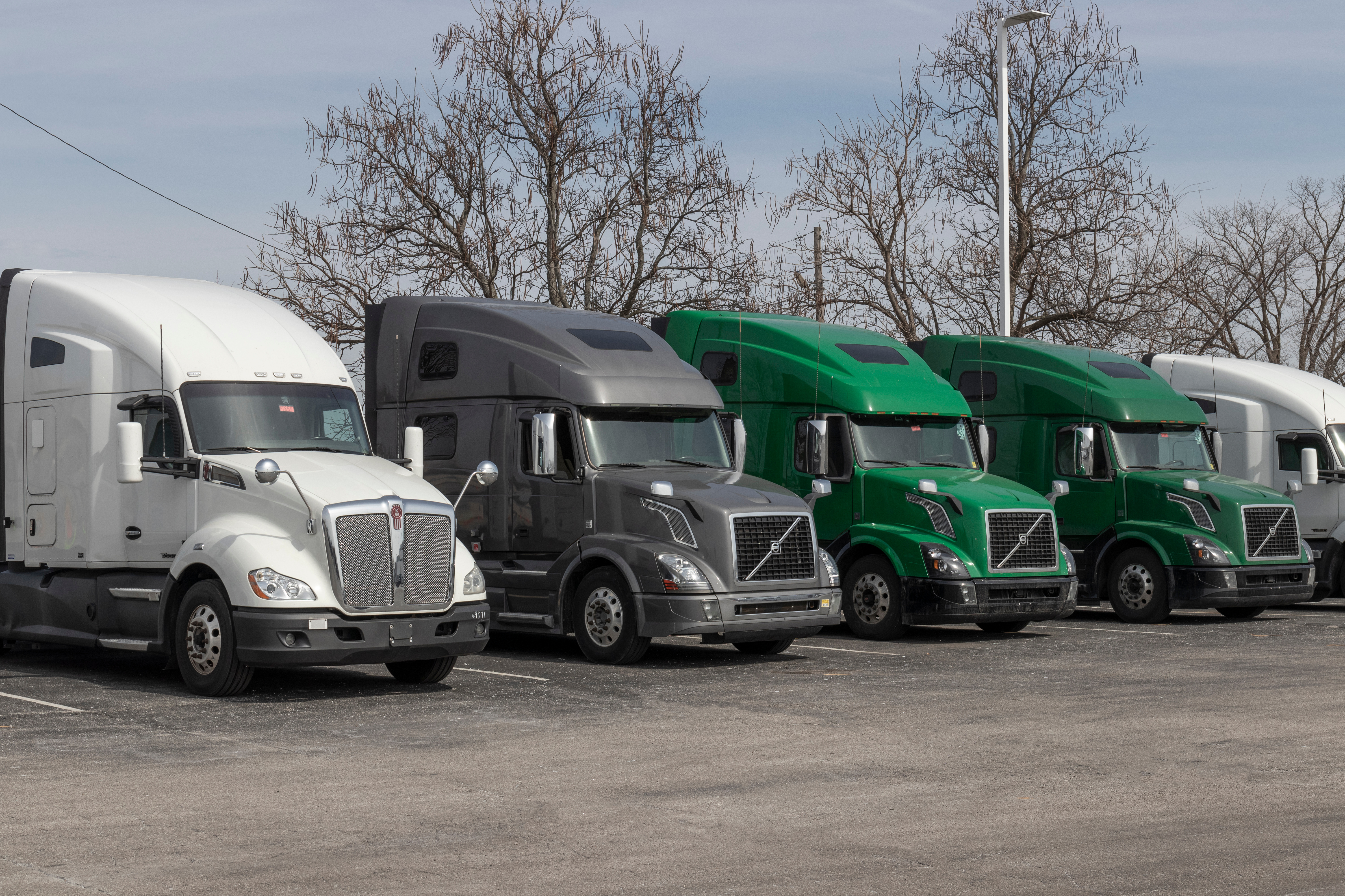 Trucks On Dealer Lot Adobe Stock 490956911 Editorial Use Only