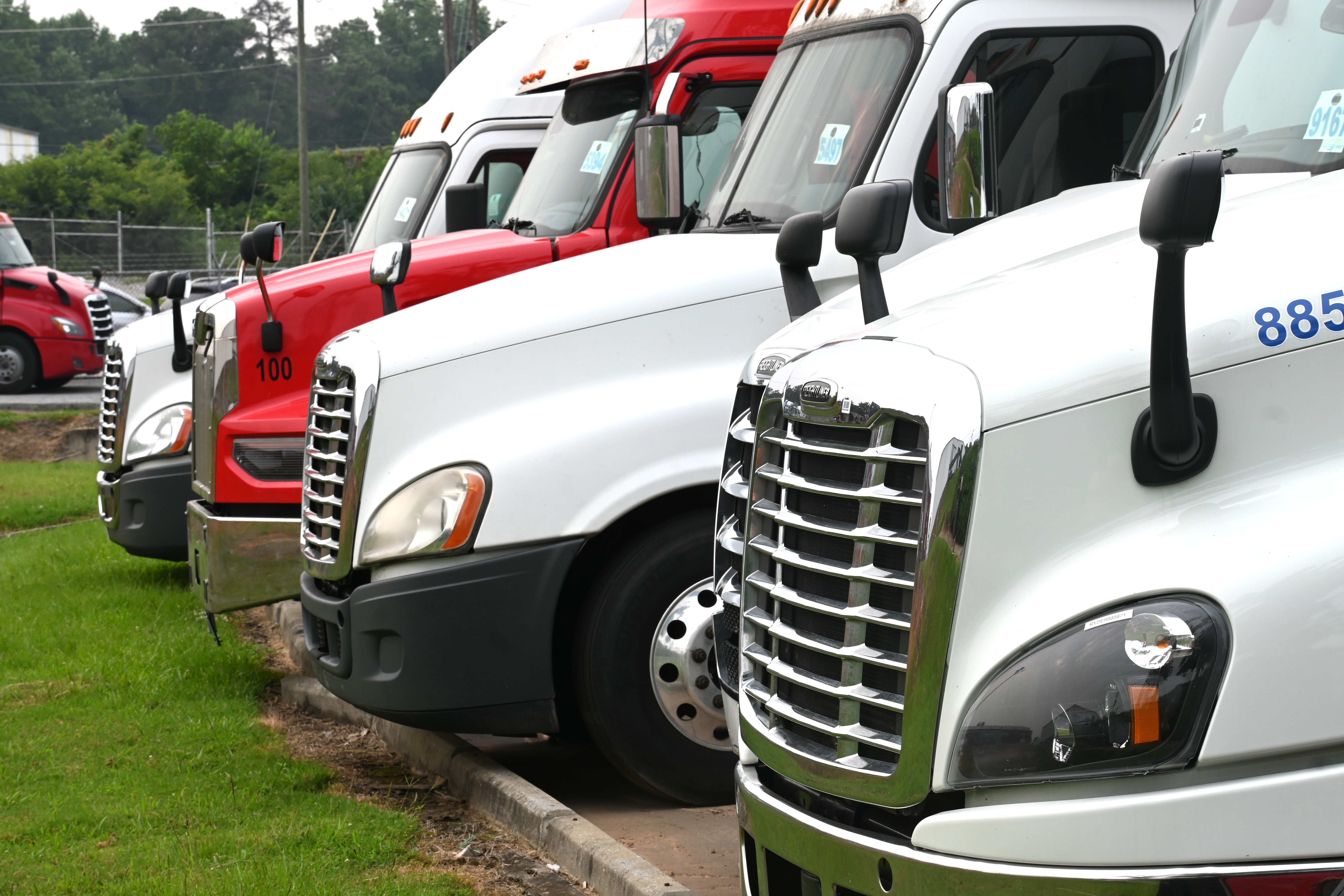 Used Dealer Trucks Lot