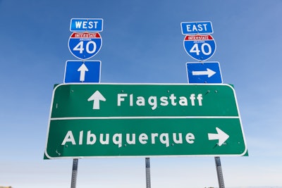 I-40 in both Arizona and New Mexico ranked high on the list of the worst highways in the U.S.