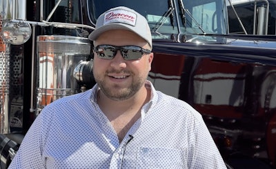Unlike many Overdrive readers, livestock hauler Jake Arment highlighted Arizona and California as states he likes to drive through due to road quality, particularly I-8. Arment hauls nationwide for Iowa-based Veenstra Trucking.