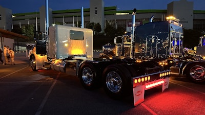 The Kimballs didn't want to have to cut into the double frame, opting for the shorter sleeper to capture the 'stretched' look they were going for.