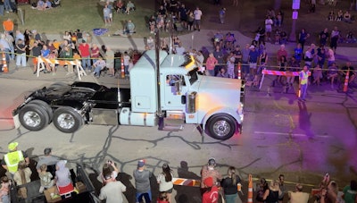 Georgia-based Adam Kimball showed off his 1990 Peterbilt 379, featured recently in Overdrive.