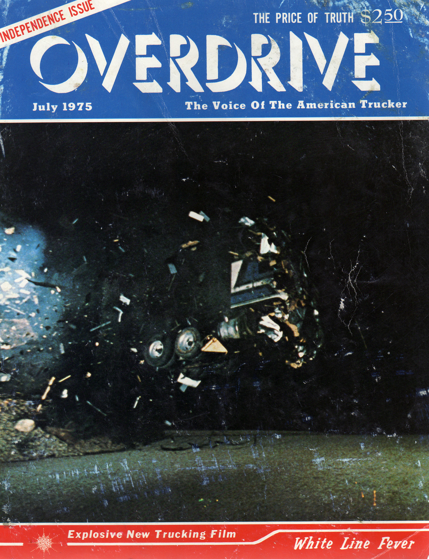 The July 1975 issue of Overdrive included an extensive feature on the film.
