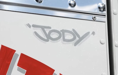 Puckett said his son, Jody, “drove it all the time.” During the rebuild, Puckett made sure his name was painted on the driver’s door.