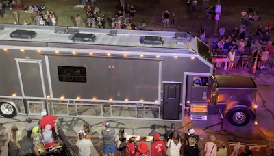 Perhaps the most unique truck featured in the parade belonged to longtime truck builder and small fleet owner Bill Rethwisch -- this custom 2017 Peterbilt 389 is now a handicap-accessible motorhome for his son, Fred. The unit boasts a 461-inch wheelbase.