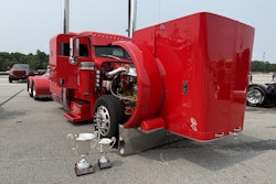 Kenny Ziglar's 2007 Peterbilt 379, 'Scrapin' By,' took home top honors from the 2025 Shell Rotella SuperRigs truck show.
