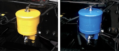 CAF's Oil Purifier removes particles from the oil down to one micron in size. Compare that to others common among truck owners, such an Amsoil bypass filter that removes contaminants down to two microns, or the OPS filter from Pittsburgh Power at three microns.