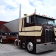 Coolie Callahan's 1977 Peterbilt 352, parked up back in May at the Crossroads Truck Meet in California, Missouri.