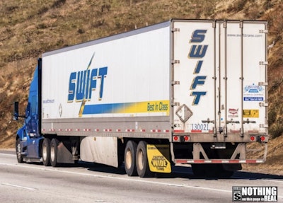 Check the bottom right corner: 'Nothing on this page is real.'