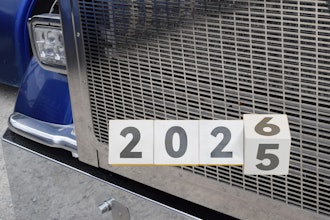 The grille featured here is that of owner-operator Lucas Zach's project 2017 Peterbilt 389, featured back in September at this link with its paired Timpte hopper.