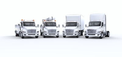 Peterbilt's 536EV and 537EV models can meet the demands of regional delivery as well as service and utility trucks, while the 548EV supports 4x2 tractors and vocational configurations with PTOs, such as dump trucks.