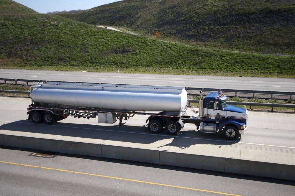 Propane Fuel Tanker