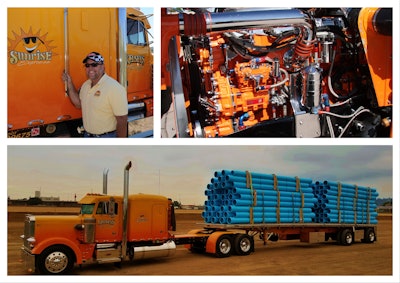 One of Overdrive's Trucker of the Year judges positively gushed over the holy grail the Kelsey's Trucking flatbedder's achieved: 'He's crushing it. I want to be Ron Kelsey when I grow up.' That is, an independent owner-operator with direct customer relationships that date back more than three decades and a pristine 1981 Peterbilt 359 with millions of miles behind it but looking better and running as well or better than it did when Ronald Reagan was president. That's when Kelsey bought the unit, repowered with an electronically-controlled engine in the 1990s. The rig's served him well these many years, and Kelsey's slowed down in recent times, now in his fifth decade trucking. Importantly, he can afford to take as much time off as he likes, having banked profits through the years that set him up to enjoy life to the fullest. Read all about the 359 and the superlatives Kelsey's customers threw the owner-operator's way via this link to the July Trucker of the Month feature about the business. As the judge quoted above said about his 10 out of 10 rating for Kelsey's biz, 'I know 'SuperTrucker' is generally seen as derogatory, but Kelsey should put on a cape and teach owner-operator clinics.'