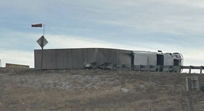 WYDOT reported there have been at least 39 blow-over crashes along Wyoming highways this week due to high winds.
