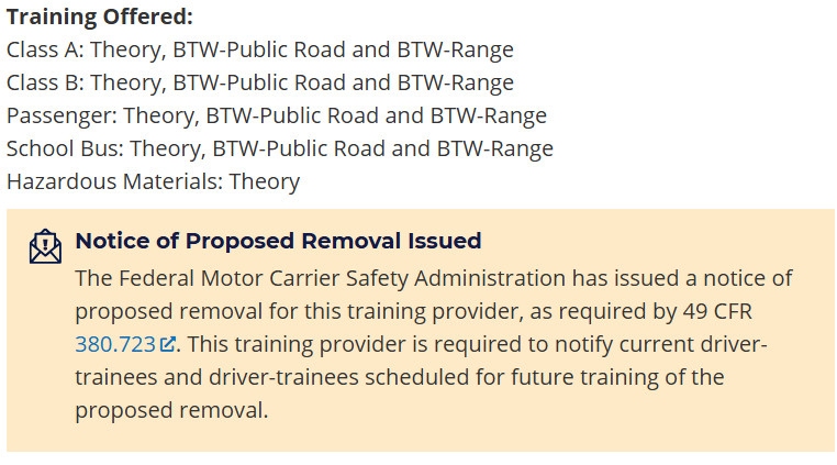 Tpr Proposed Removal