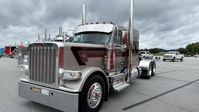 “I just think it looks cool,” McKinney said of the paint scheme. “It was a super nice truck' when he bought the 589, and he 'didn’t go over the top' with customizations on it.