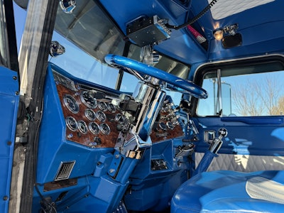 That interior also earned Mackay's 379 a second-place finish in the Interior category in Overdrive's 2025 Pride & Polish.