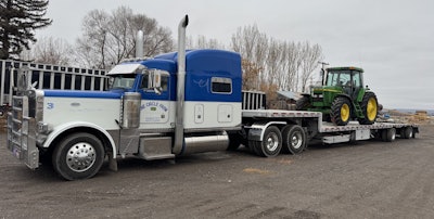 Gary Mackay's 1998 Peterbilt 379 was voted by Overdrive readers as the 2025 Pride & Polish Antique champ. Mackay bought the truck out of California about five years ago and has totally rebuilt it over time since.