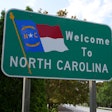 North Carolina Welcome Sign Adobe Stock 525138374
