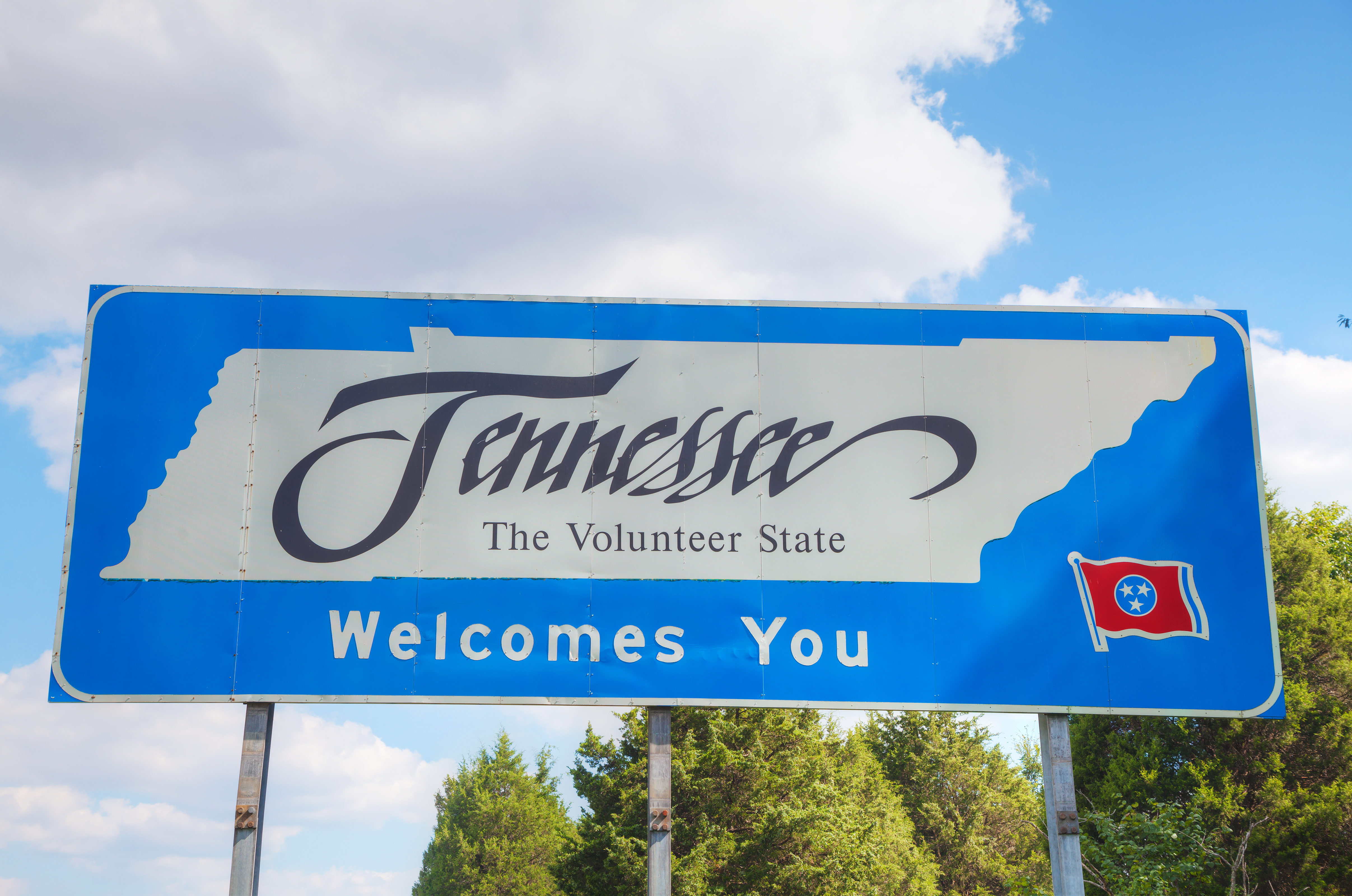 Tennessee Welcome Sign Adobe Stock 118269680