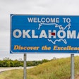 Oklahoma Welcome Sign