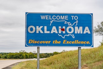 Oklahoma Welcome Sign