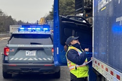 An image released by DOT as part of Operation SafeDRIVE.