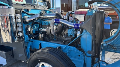 Once the mechanical work on the engine was done, Mid-Mo then “did the whole kind of works on the motor, took it out, painted the motor and then polished all the intakes,” Paver said.