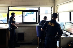 Police In Station With Truck