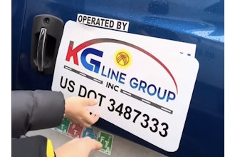 A video posted by the suspected 'chameleon carrier' ring at the center of this investigation shows a little tutorial on how the carriers quickly switch DOT numbers.