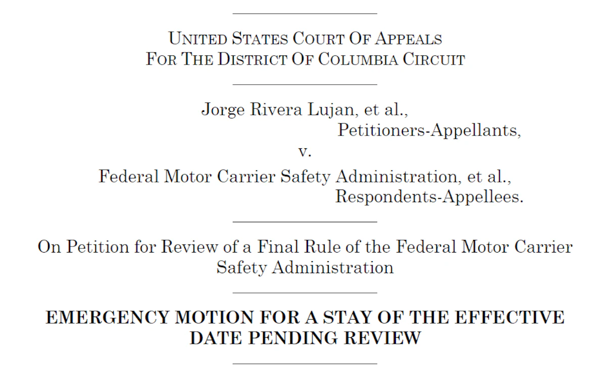 Lawsuit seeks to halt FMCSA's non-domiciled CDL final rule | Overdrive