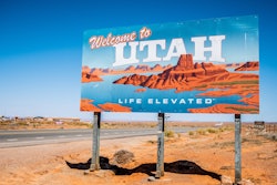 Utah Highway Welcome Sign Adobe Stock 454476323 Editorial Use Only