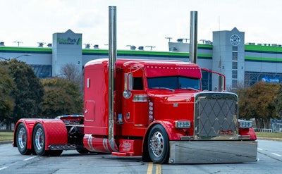Kenny Ziglar II's 2007 Peterbilt 379, 'Scrapin' By,' capped off a big year last year with a win in Overdrive's 2025 Pride & Polish, picking up top honors in Working Bobtail.