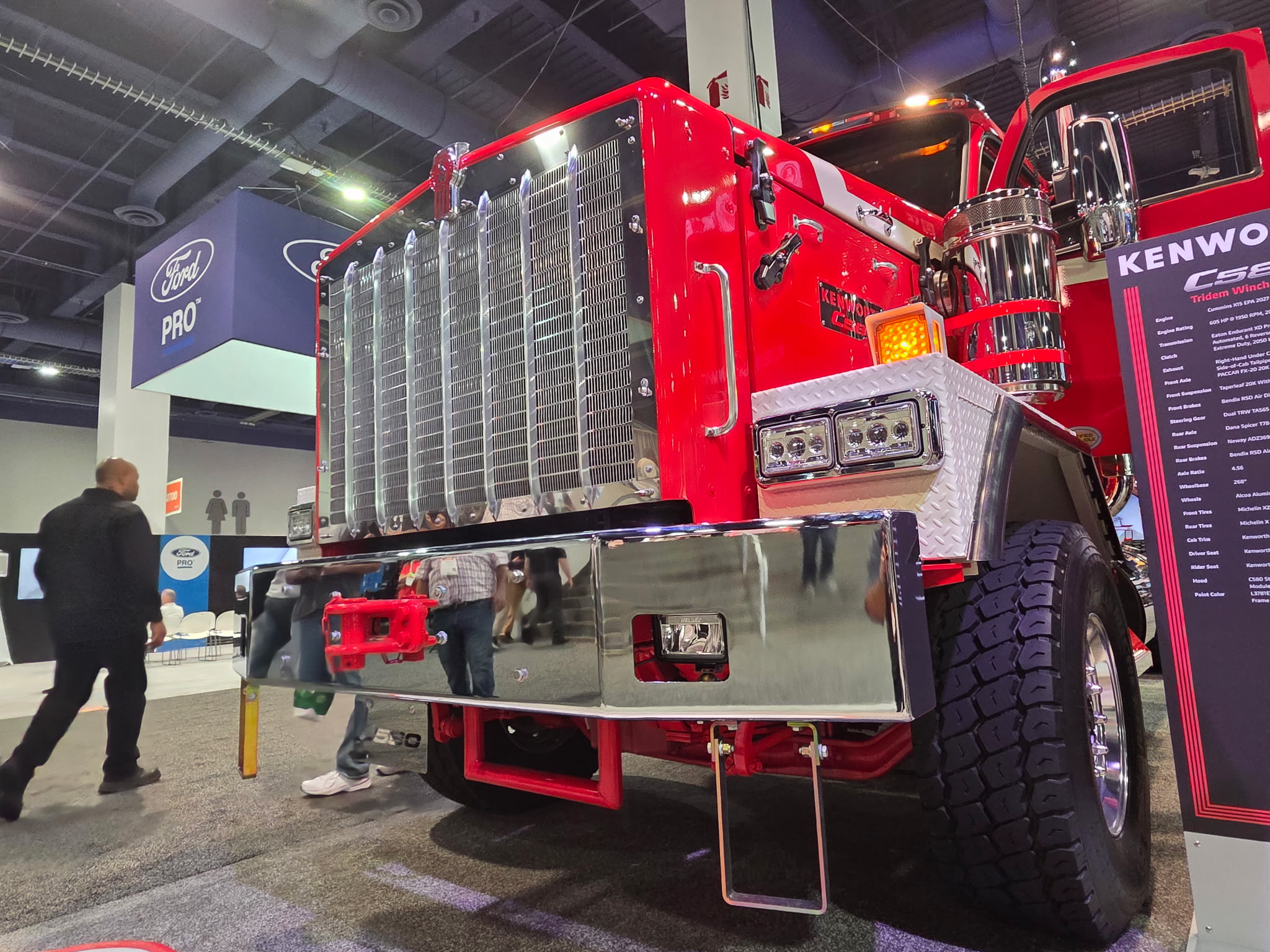 The C580 features a large 1,780-square-inch cooling module and is designed to handle high-horsepower operation in stationary, high-altitude, and extreme-heat environments.