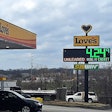 Tuesday at the Love's at I-65 on Trinity Lane in Nashville, the cash diesel price had already moved to $4.18/gal., credit another 6 cents higher. Down the street at a small service station you'd play hell getting a tractor-trailer into or out of, pricing remained in the $3.70/gal. range.