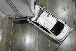 The IIHS-Stoughton evaluation tested a 30% overlap rear impact.