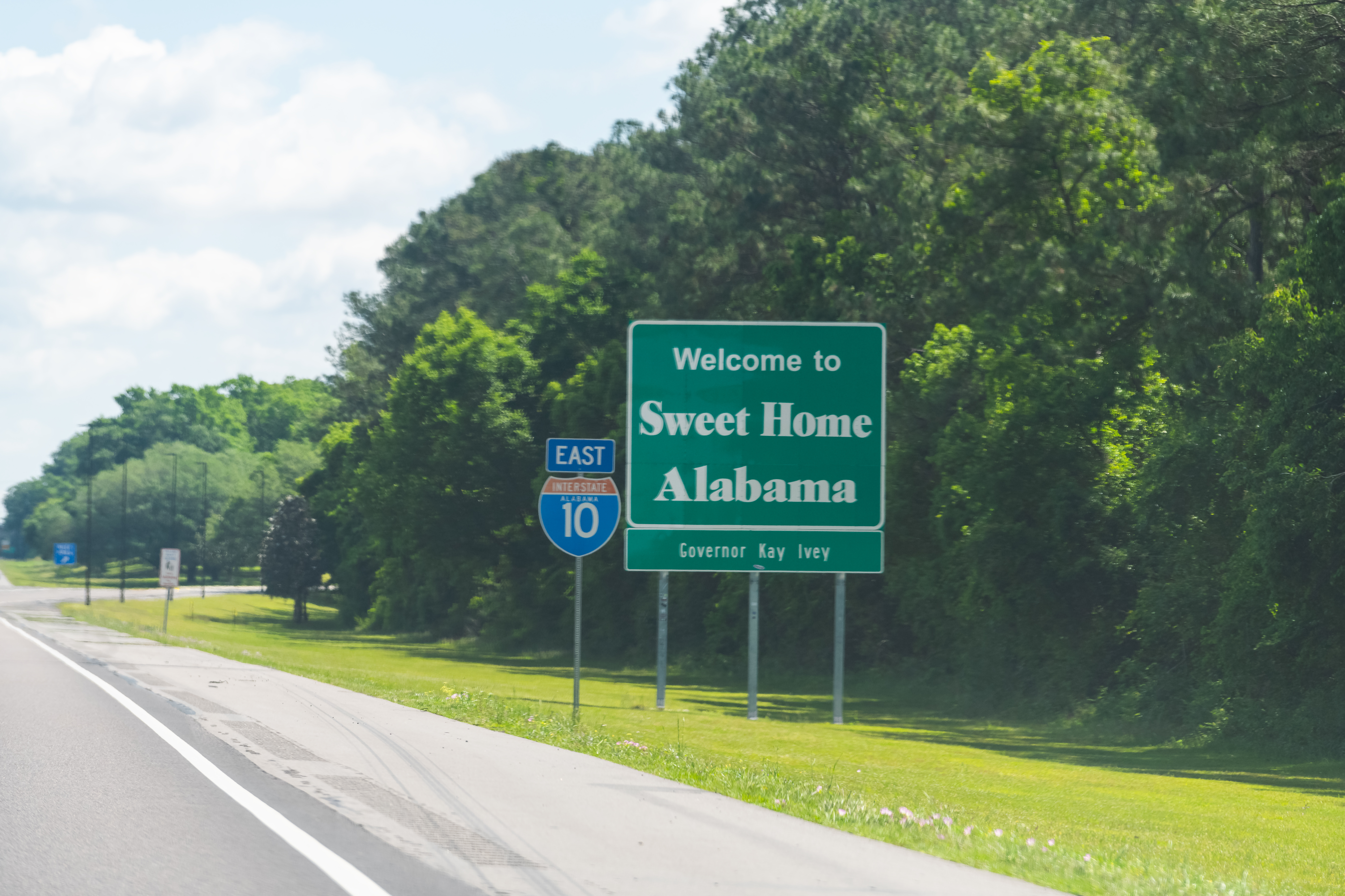 Alabama Highway Sign