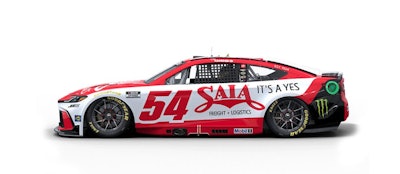 Saia will be the primary sponsor on the No. 54 car driven by Ty Gibbs for seven races this season.