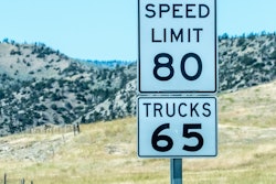 Split Speed Limit Sign Adobe