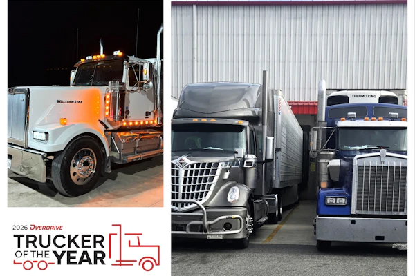 Three-truck Black Sheep Xpress owner-operator Sam Kelly is Overdrive's Trucker of the Month for April, putting him in the running for the 2026 annual honor. Enter your own business via the initial entry form at this link.
