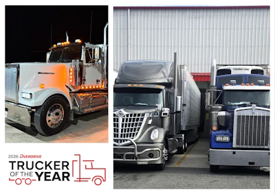 Three-truck Black Sheep Express owner-operator Sam Kelly is Overdrive's Trucker of the Month for April, putting him in the running for the 2026 annual honor. Enter your own business via the initial entry form at this link.