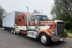 Hosty's current trailer is more than 10 years old, he said, and showing its age in the paint on the sides.