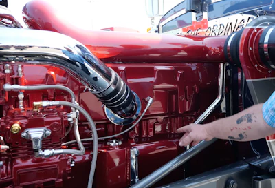 That alone took upwards of a week of hand sanding before the paint went on, in addition to more than a month of work before that “getting everything ground down and fitted right,” he added.