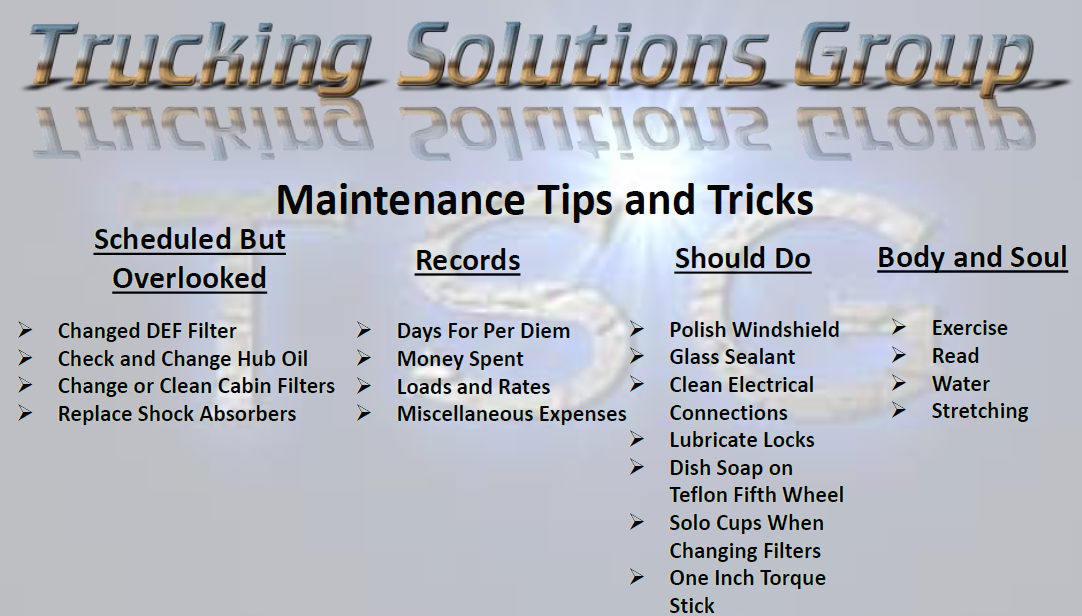 The discussion at MATS touched on nearly all of the items shown here, derived from each panelists' real-world recognition of mistakes made, corrective action identified and executed. Catch the full discussion in the video from MATS at bottom.