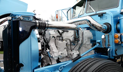 The engine, of course, is painted, all brass fittings and everything else on the engine polished. “Basically any fitting on here, whether it be a bolt or whatever it is, we sanded and polished everything,” Stegall said.