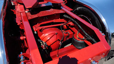 “So, if anything does happen, it’s a lot easier to work on it on the side of the road than having to crawl underneath the truck and work on it,” Luke said.