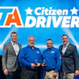 FedEx Freight driver Steven Brand and Hoffman Transportation driver Bruce Jones are the latest TA Citizen Drivers.