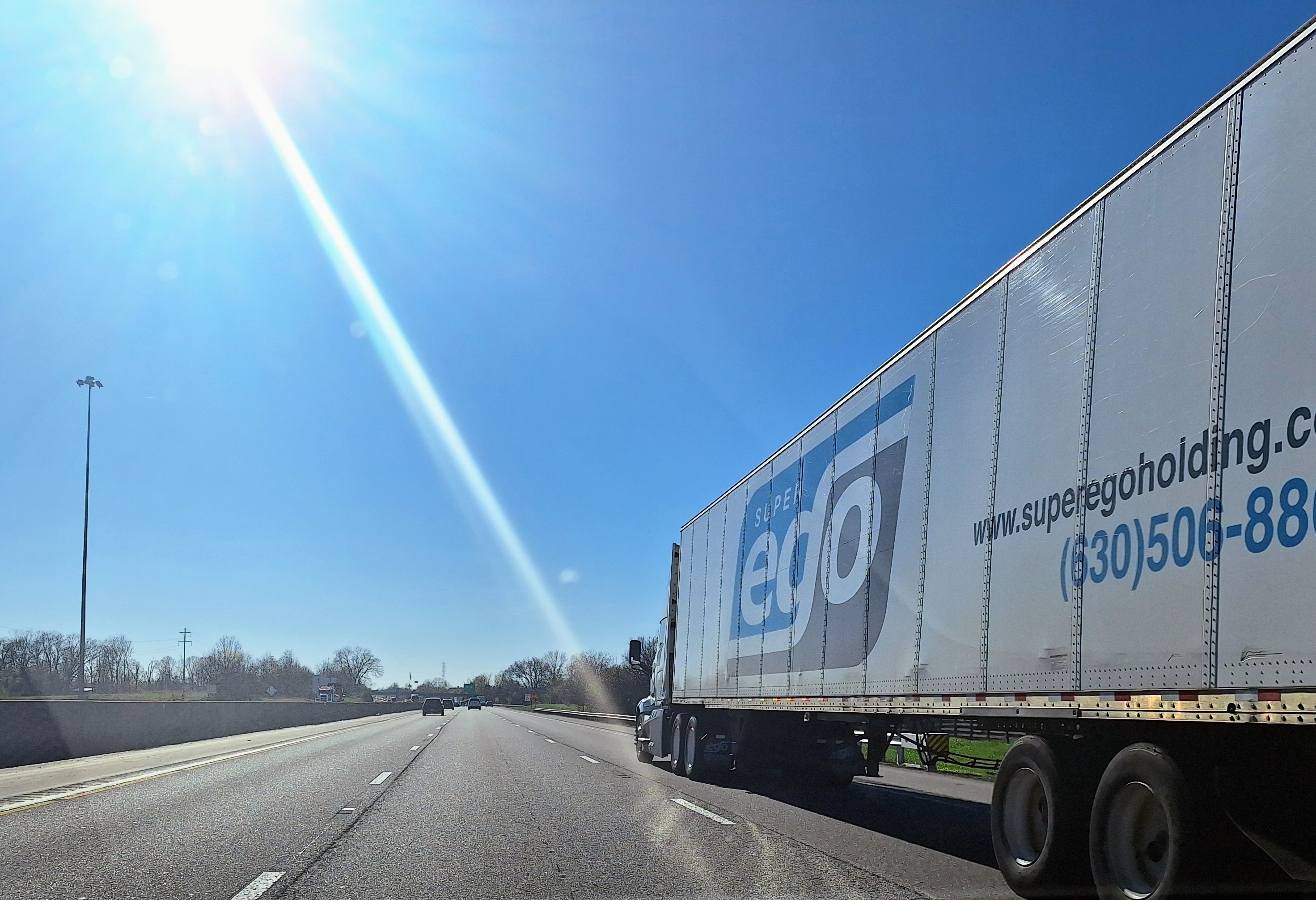 Van On Highway Superego