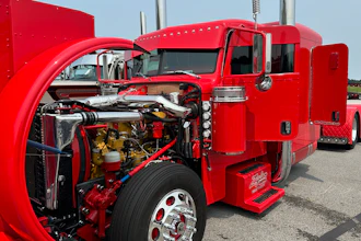 Kenny Ziglar's 2007 Peterbilt 379, 'Scrapin' By,' was the big winner from SuperRigs in 2025, capturing Best of Show before going on to other big wins late in the year.