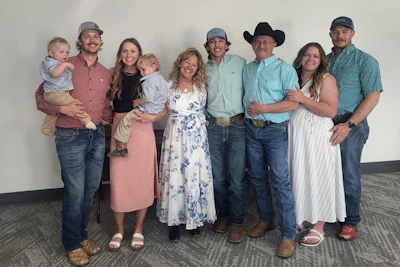 “It’s important to have your family be able to back you and to understand that your time is going to be dedicated to that truck or to getting that business running. Because if you don’t have that, you’re not going to make it.” --Ron Schreiner, pictured with family here.